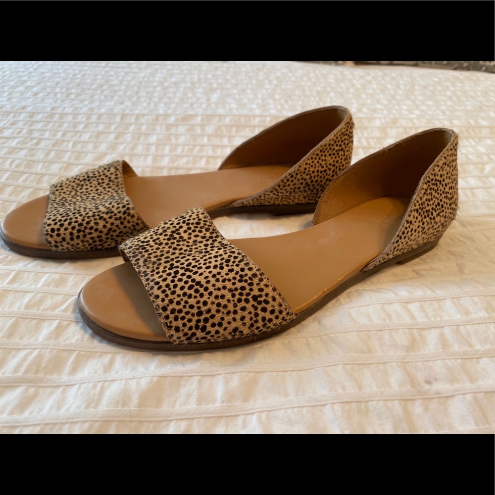 J.Crew Leopard Sandal - Size 9